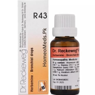 R43 Dr Reckeweg - HomeoMeds.Pk